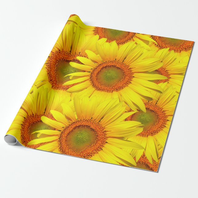 Papel De Presente Floral (Desenrolado)