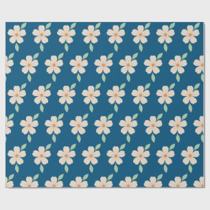 Papel De Presente Floral