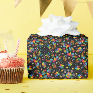 Papel De Presente Floral E Glamor - Padrão Invisível Verão