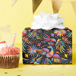 Papel De Presente Floral E Sem Glamor Padrão Moderno