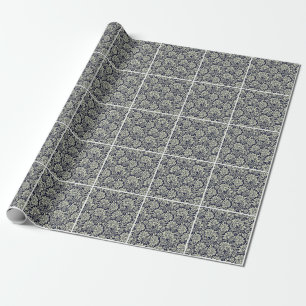 Papel De Presente Floral Ground Vintage Design