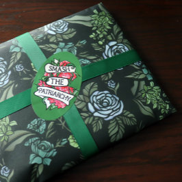 Papel De Presente Floral Moody
