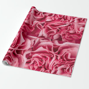 Papel De Presente Floral Rosa
