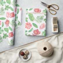 Floral Tropical Selva Safari Chá de fraldas