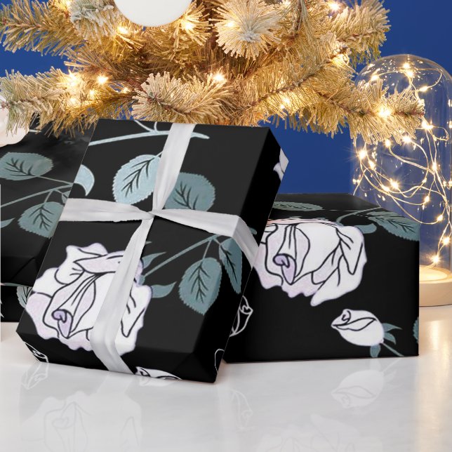 Papel De Presente Floral Vintage (Feriados)