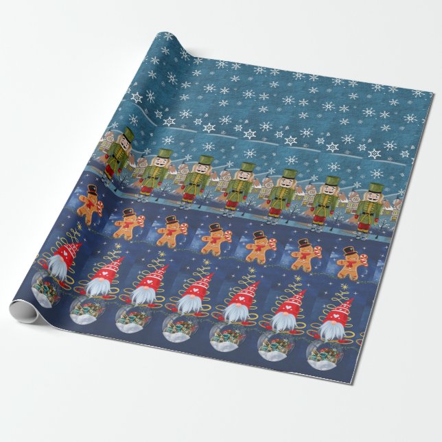 Papel De Presente Floral Wrapping Paper (Desenrolado)