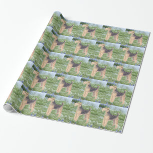 Papel De Presente Flores do Campo