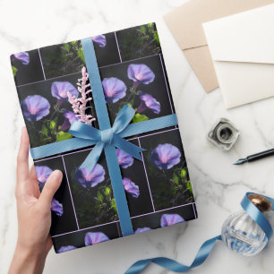 Papel De Presente Flores Iluminadas de Ipoméia
