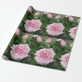 Papel De Presente Flores rosas rosa flores florais Vestir