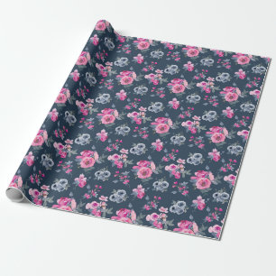 Papel De Presente Flores São A Hieroglifia Dos Anjos