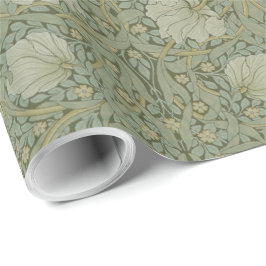 Papel De Presente Flores Vintage Floral William Morris Pimpernel
