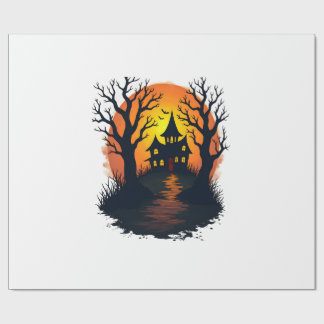 Papel De Presente Floresta Assombrada � Camiseta da Natureza de Hall