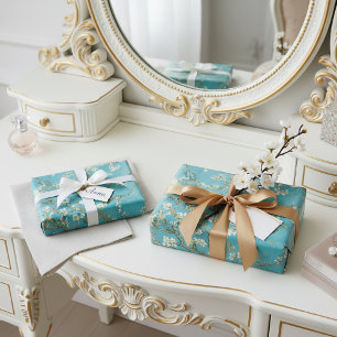 Papel De Presente Florestas de amêndoa