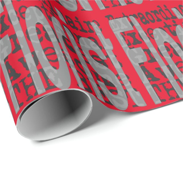 Papel De Presente Florist Extraordinaire (Ponta do rolo)