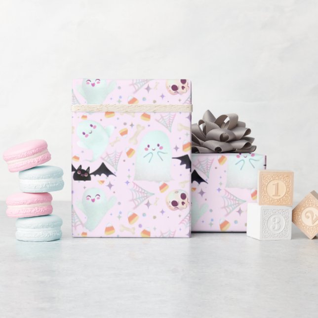 Papel De Presente fofo bonito (Chá de bebê)