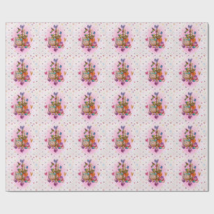 Papel De Presente Fofo Pastel