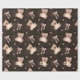 Papel De Presente Fofo retrô