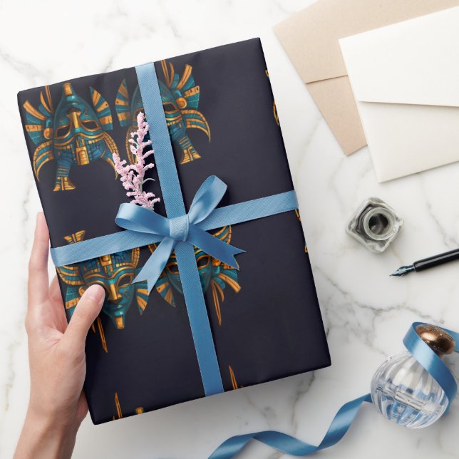 Papel De Presente Fogo da etiqueta do presente dos deuses (Presentear)