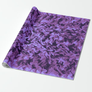 Papel De Presente Fogo roxo