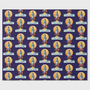 Papel De Presente foguete