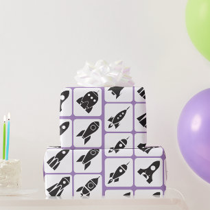 Papel De Presente Foguetes