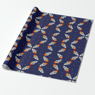 Papel De Presente Foguetes loucos