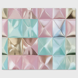 Papel De Presente Foil Crinkle Pattern