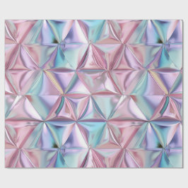 Papel De Presente Foil Crinkle Pattern