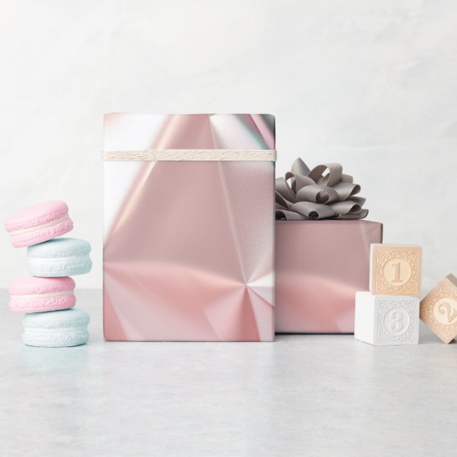 Papel De Presente Foil Crinkle Pattern (Chá de bebê)