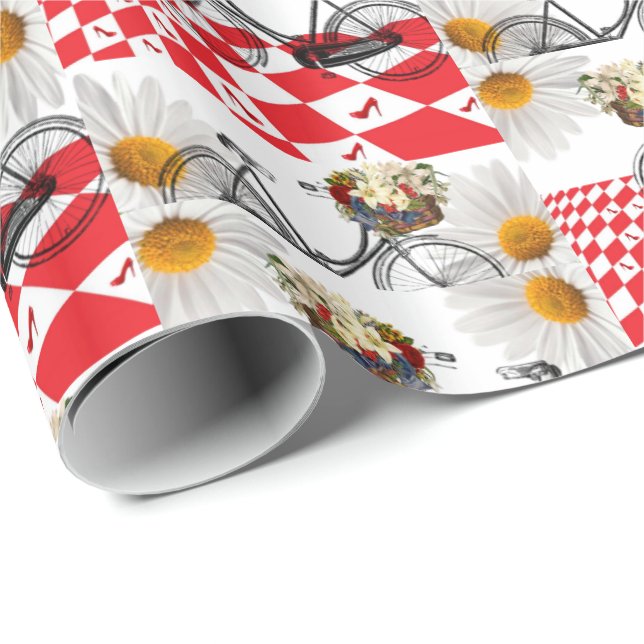 Papel De Presente Folha brilhante Folha branca (Ponta do rolo)