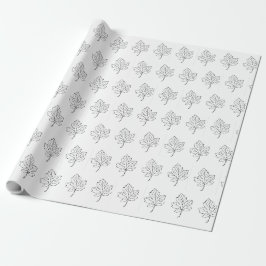 Papel De Presente Folha de Bordo