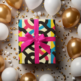 Papel De Presente Folha de Matizes de Presente Africano, Moderna Cri