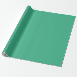 Papel De Presente Folha de Mint Verde Fresca