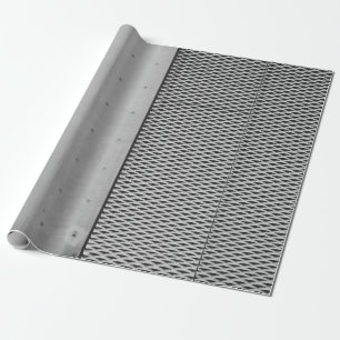 Papel De Presente Folha galvanizada de cinzas