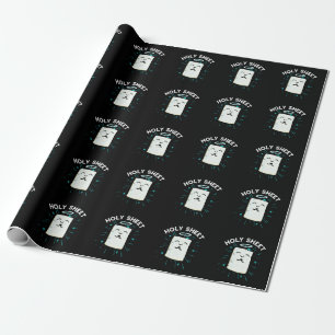 Papel De Presente Folha Sagrada Halo Paper Pun Dark BG