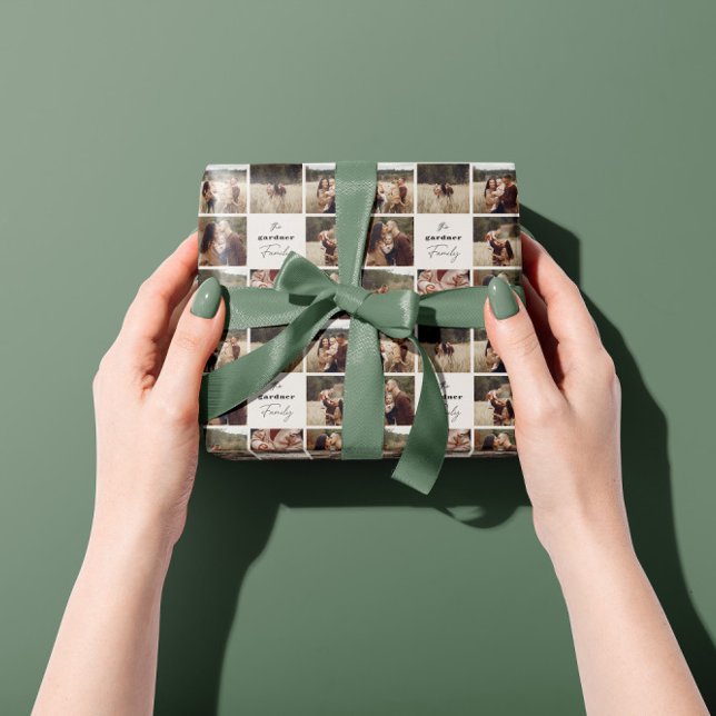 Papel De Presente Folhagem natural elegante, fotografia múltipla mín (Criador carregado)