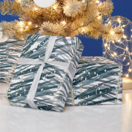 Papel De Presente Folhas de aquarela