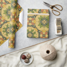 Papel De Presente Folhas de Ginkgo