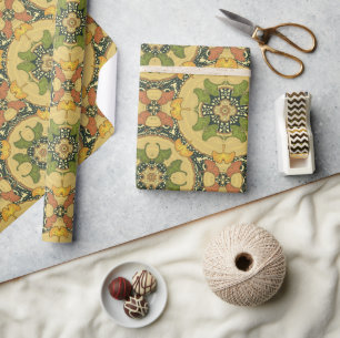 Papel De Presente Folhas de Ginkgo
