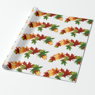 Papel De Presente Folhas de outono