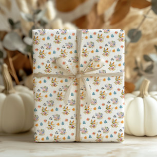 Papel De Presente Folhas de outono Russas
