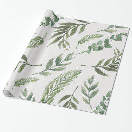 Papel De Presente Folhas de Sussurro