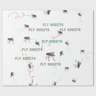 PAPEL DE PRESENTE FOLHAS DE VOO LITERAIS