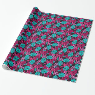 Papel De Presente Folhas tropicais