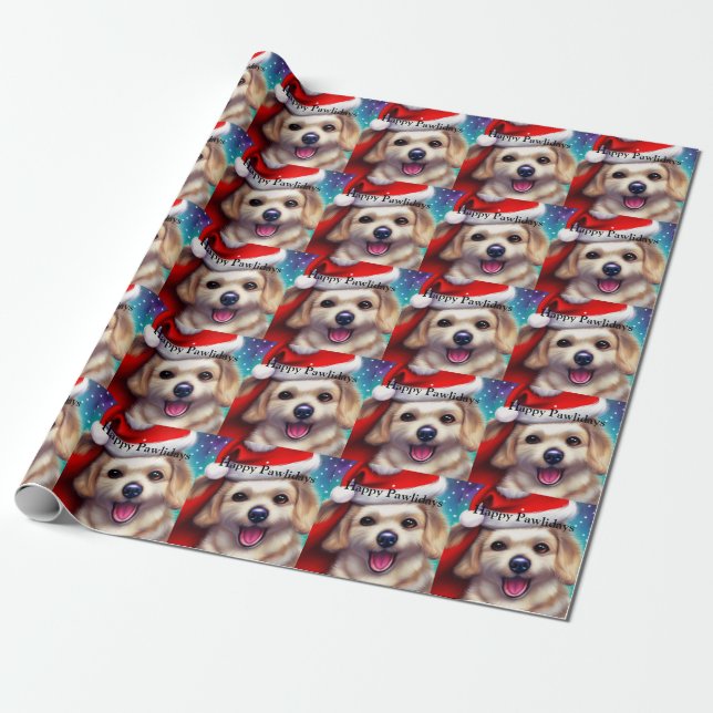Papel De Presente Folhetos de Pompa Cuja Folha (Desenrolado)