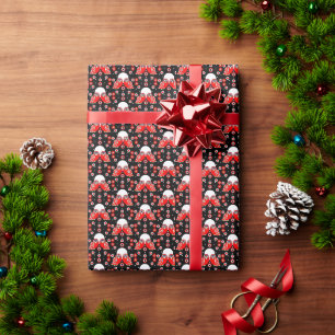 Papel De Presente Folk Art Owl