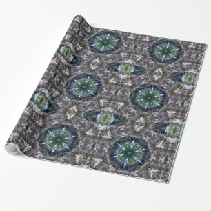 Papel De Presente Folk Mandala Wrapping Paper