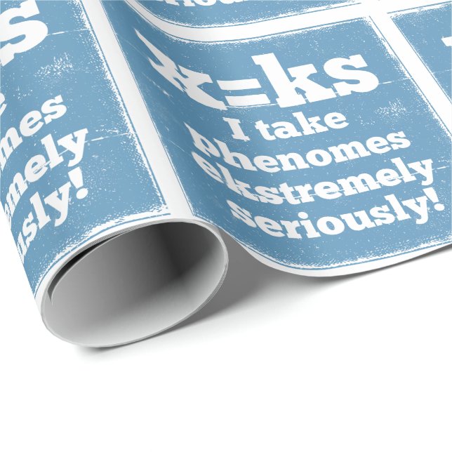 Papel De Presente fones de som de carta x fenome ks (Ponta do rolo)