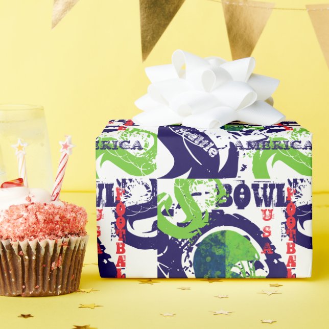 PAPEL DE PRESENTE FOOTBALL (Festa de aniversário)