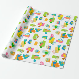 Papel De Presente Footin pateta